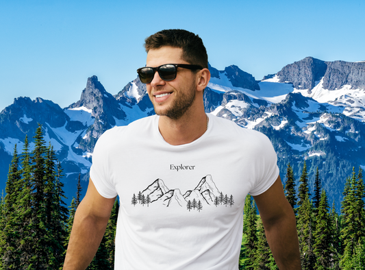 The Explorer T-shirt, Premium Breathable Athletic Outdoors Shirt